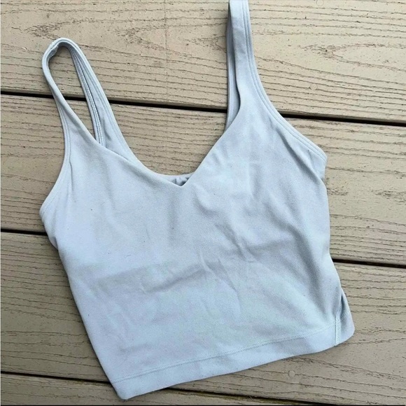Lululemon Women's Align Tank Top in Pastel Blue Size 0  Yoga Gym Workout - Picture 2 of 6